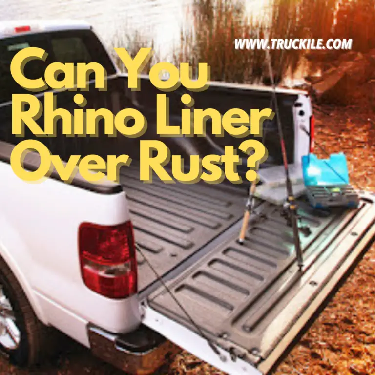 Can You Rhino Liner Over Rust?