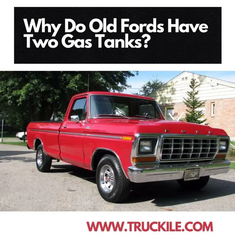 Why Do Old Fords Have Two Gas Tanks?