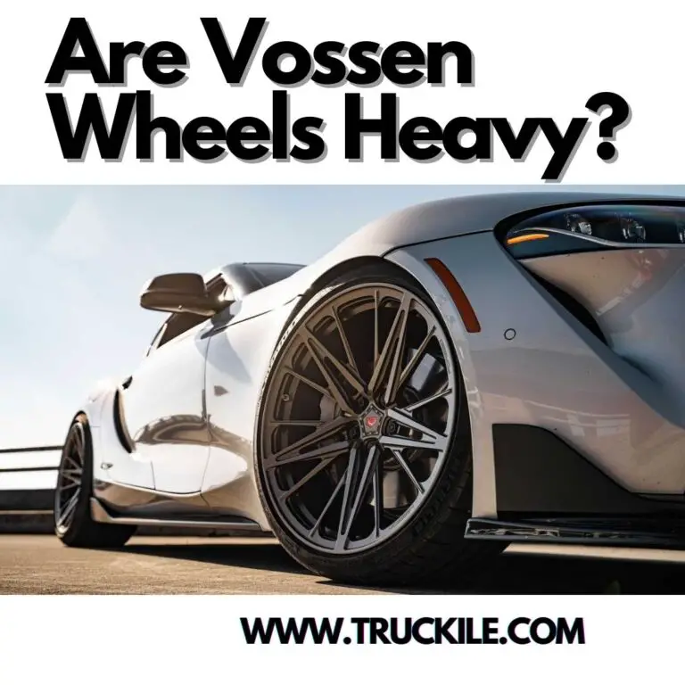 Are Vossen Wheels Heavy?