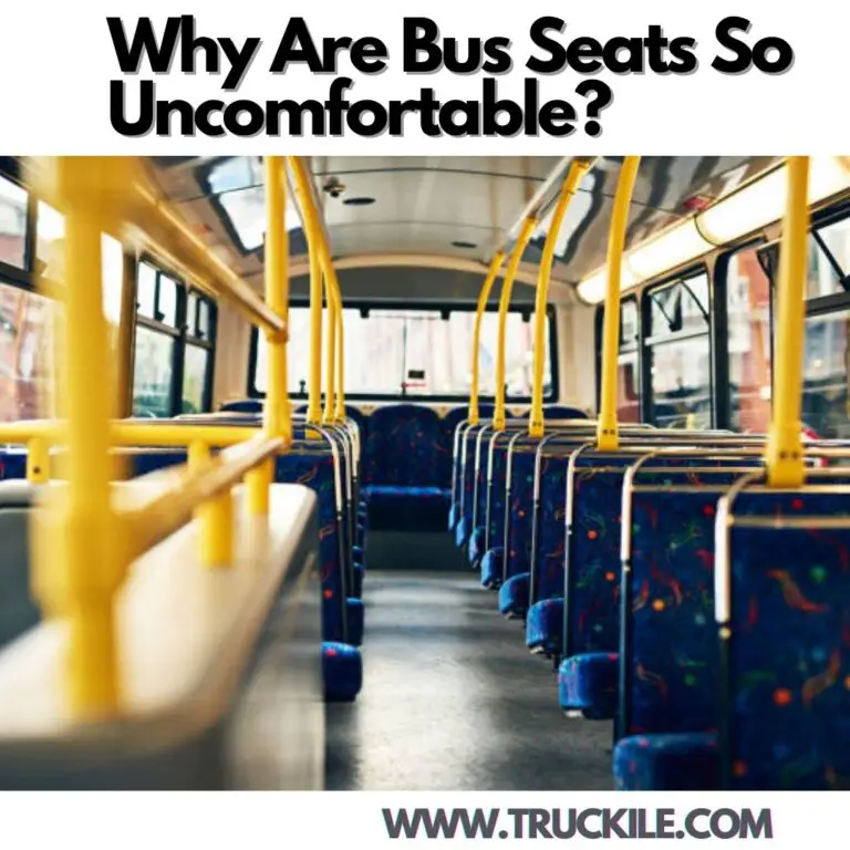 Why Are Bus Seats So Uncomfortable?