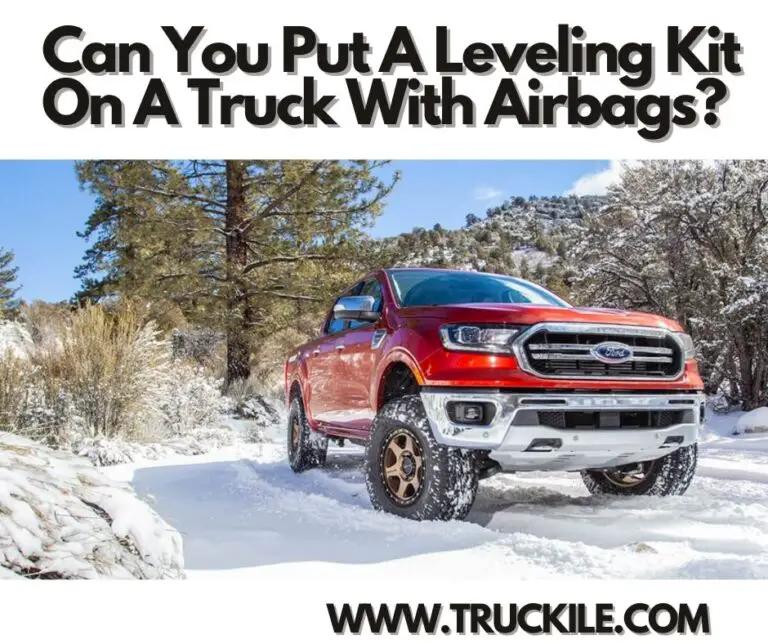 Can You Put A Leveling Kit On A Truck With Airbags?