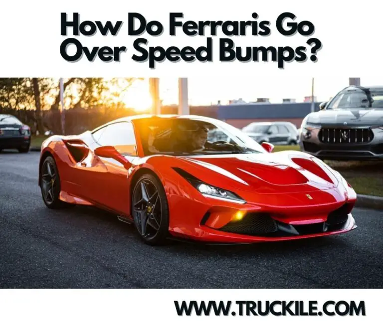 How Do Ferraris Go Over Speed Bumps?