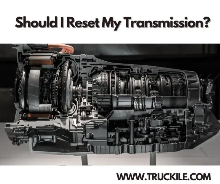 Should I Reset My Transmission?