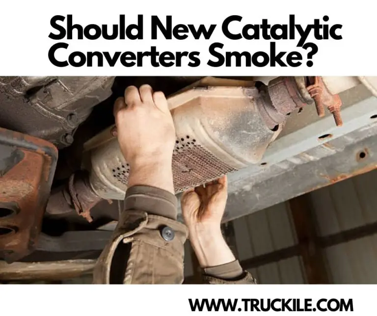 Should New Catalytic Converters Smoke?