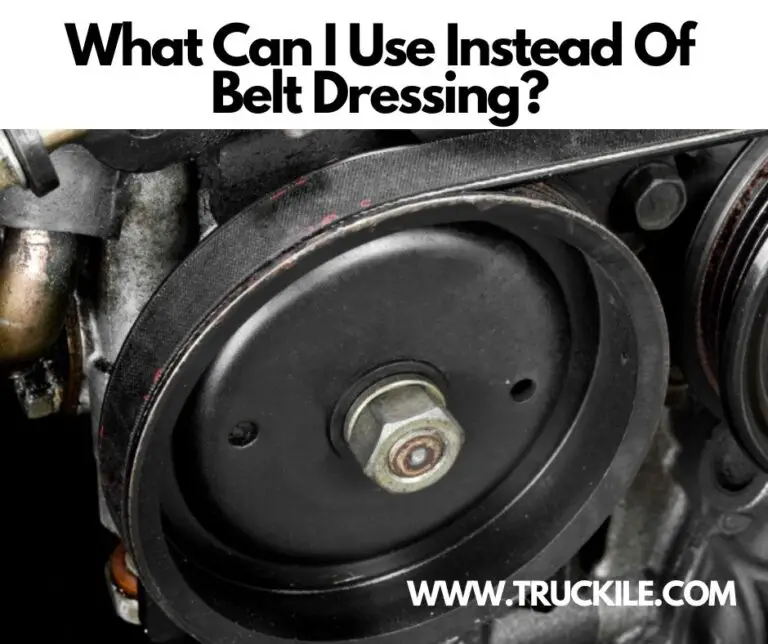 What Can I Use Instead Of Belt Dressing?