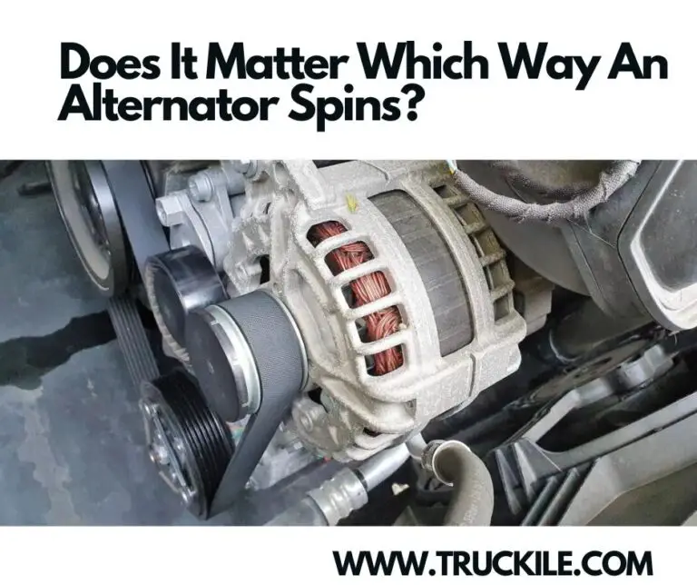 Does It Matter Which Way An Alternator Spins?