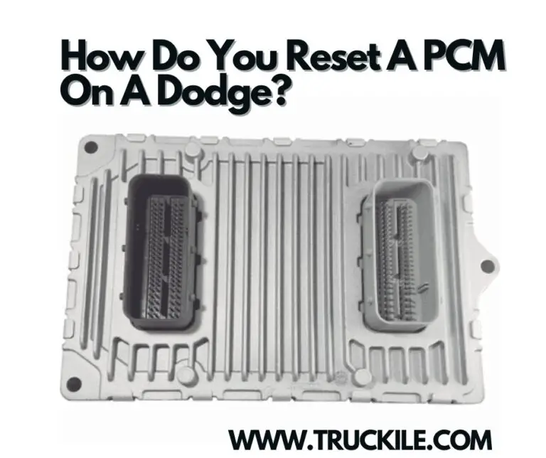 How Do You Reset A PCM On A Dodge?