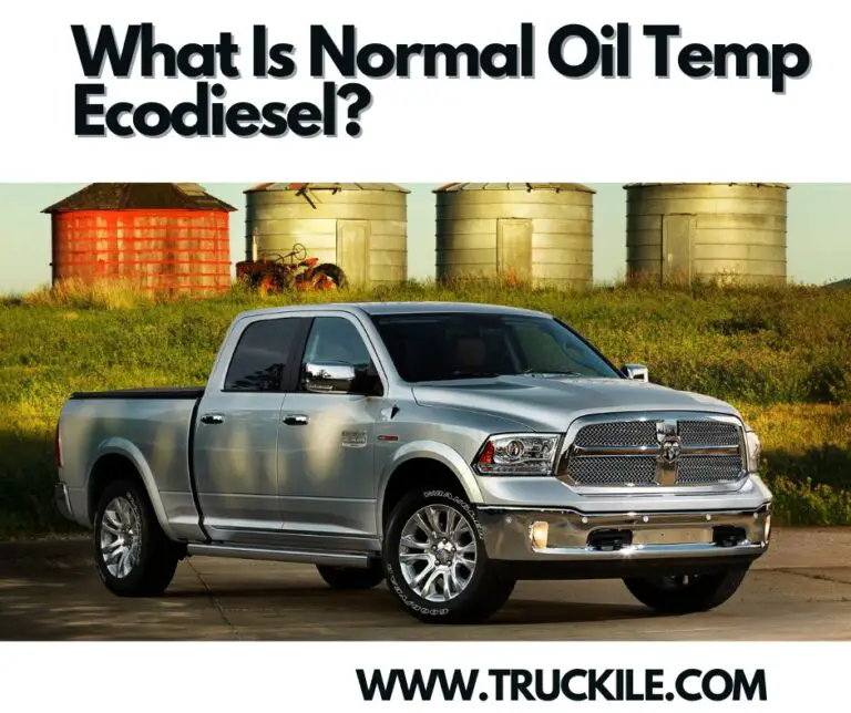 What Is Normal Oil Temp Ecodiesel?