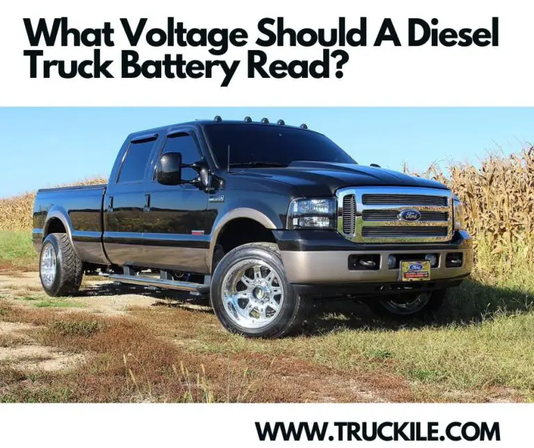 What Voltage Should A Diesel Truck Battery Read?