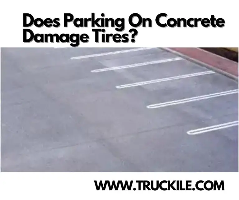 Does Parking On Concrete Damage Tires?