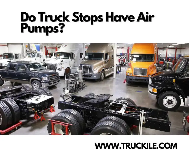 Do Truck Stops Have Air Pumps?