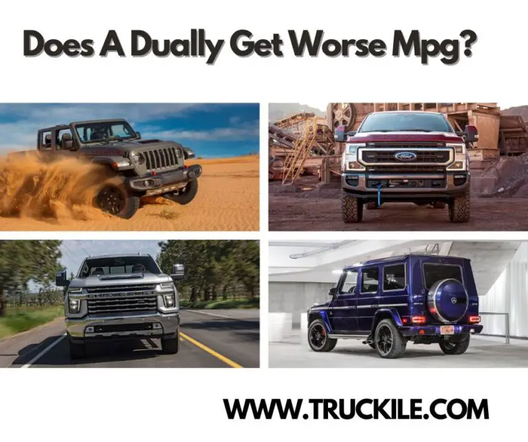 Does A Dually Get Worse Mpg?