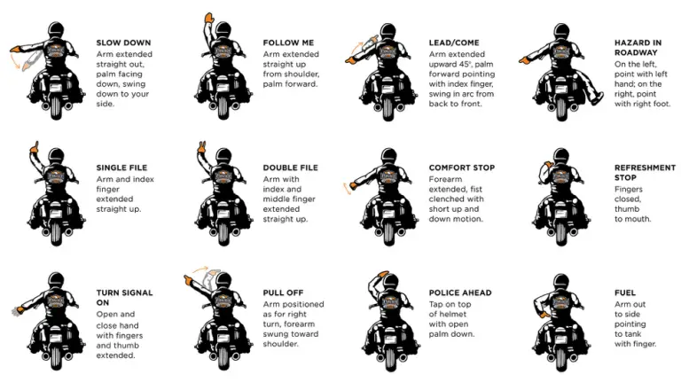 Motorcycle Hand Signals You Need to Know